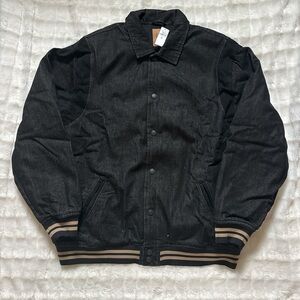 Brand new w tags gap mens denim bomber jacket